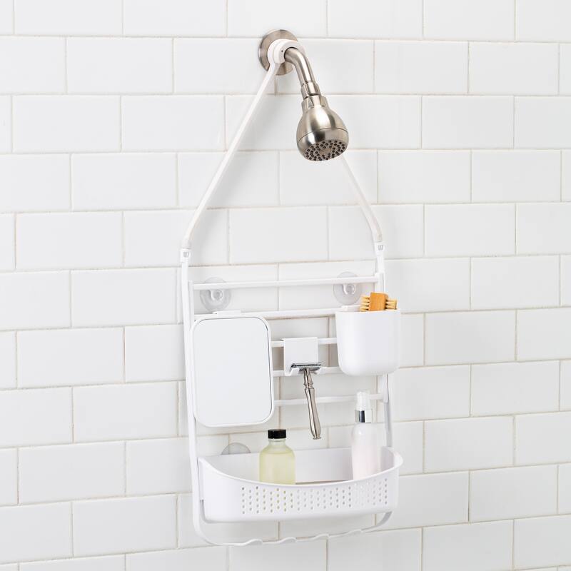 Bath Bliss Deluxe Flex Adjustable Shower Caddy