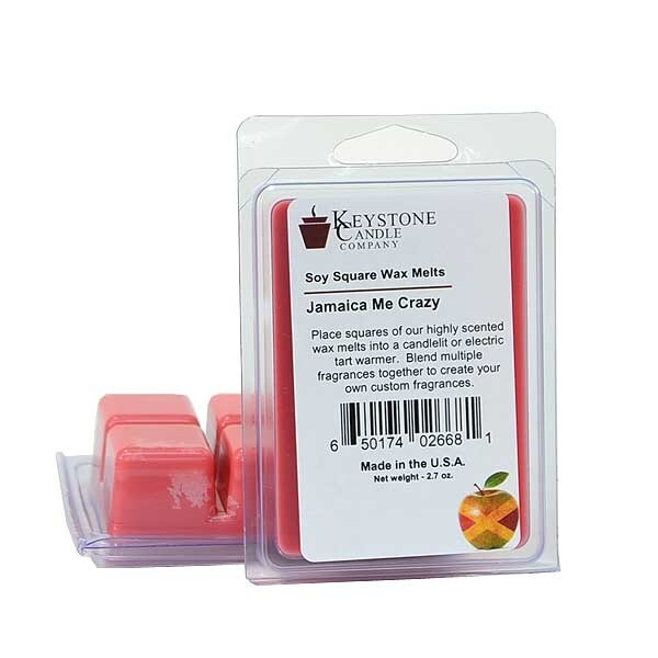 Jamaica Me Crazy Soy Tarts 3.5 in. long x 2.5 in. wide x 1 in. thick Pack of 3