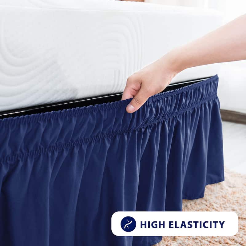 Subrtex Easy Fit 16-inch Drop Bed Skirts