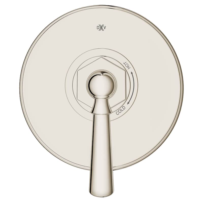 DXV Oak Hill Pressure Balance Shower Valve with Lever Handles - Platinum Nickel
