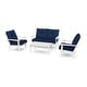 preview thumbnail 10 of 11, POLYWOOD Lakeside 4-Piece Deep Seating Set