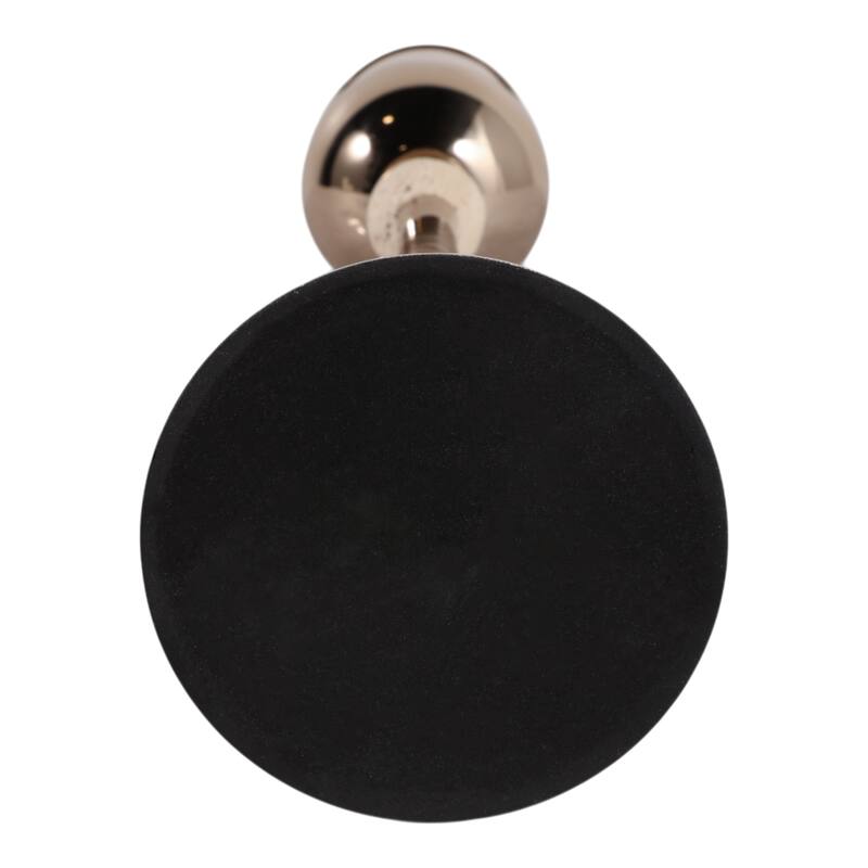 Metal Marble Floor Candle Holder Elegant Sculptural Hurricane