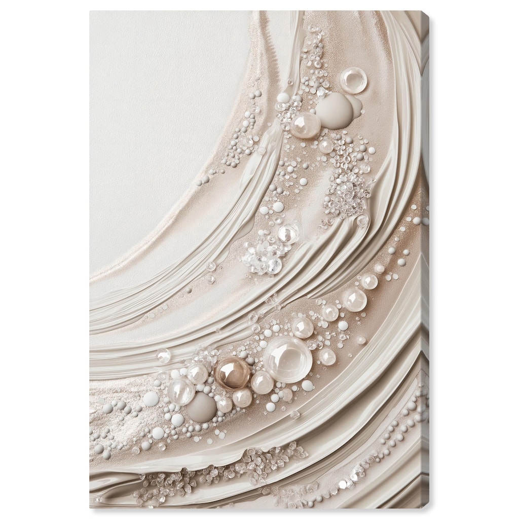 Chromatic Concretions II Canvas by Art Remedy, Gallery Wrapped