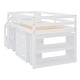 preview thumbnail 46 of 49, Twin Loft Bed with Desk, Drawers & Storage Stairs