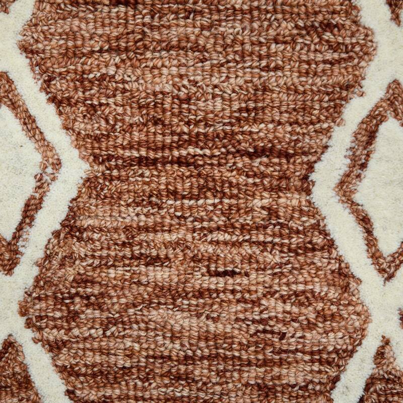 Visalle Raton Hand-Hooked Wool Area Rug