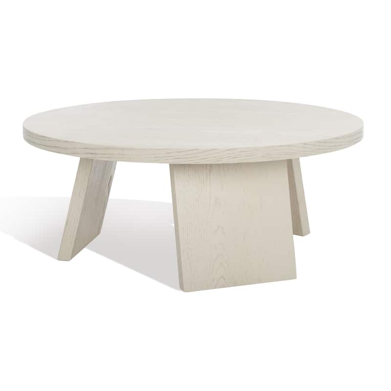 SAFAVIEH Couture Julianna Modern Wood Coffee Table - 36 in. W x 36 in. D x 15 in. H