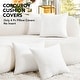 preview thumbnail 33 of 90, Deconovo Throw Pillow Covers, Corduroy Striped Decorative Covers, Set of 4