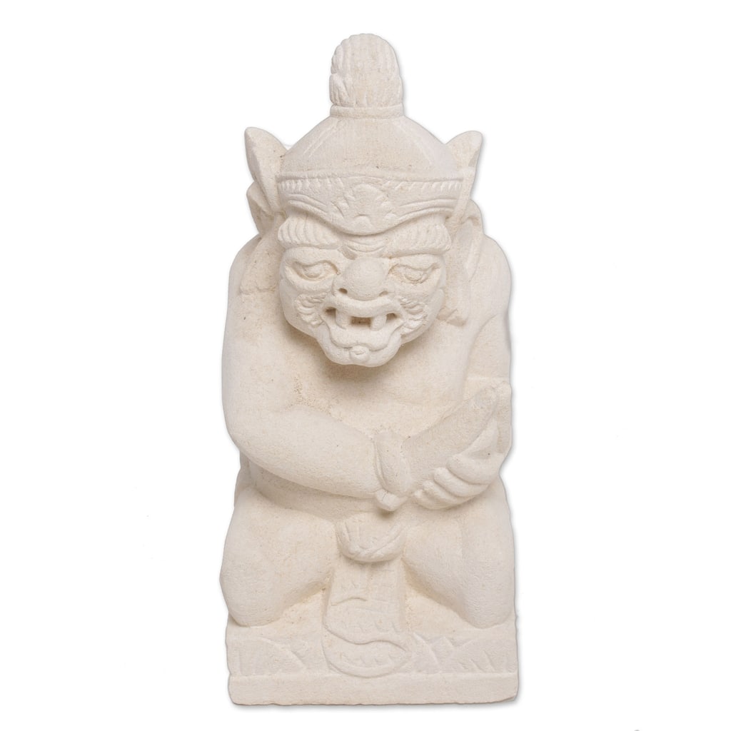 Novica Handmade Tualen Sandstone Sculpture