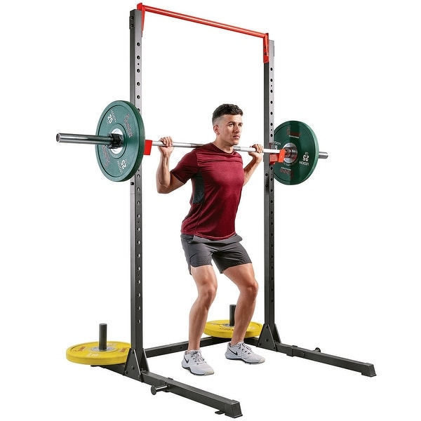 Gold's gym weight lifting bench rack olympic power sales workout home gym strength fitness health