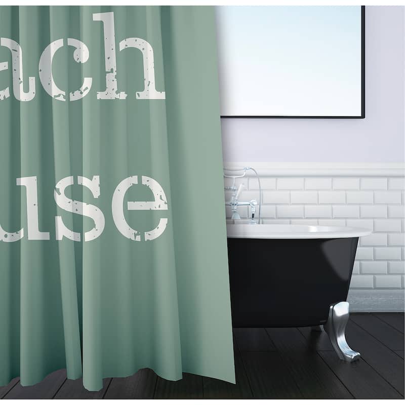 Beach House Shower Curtain