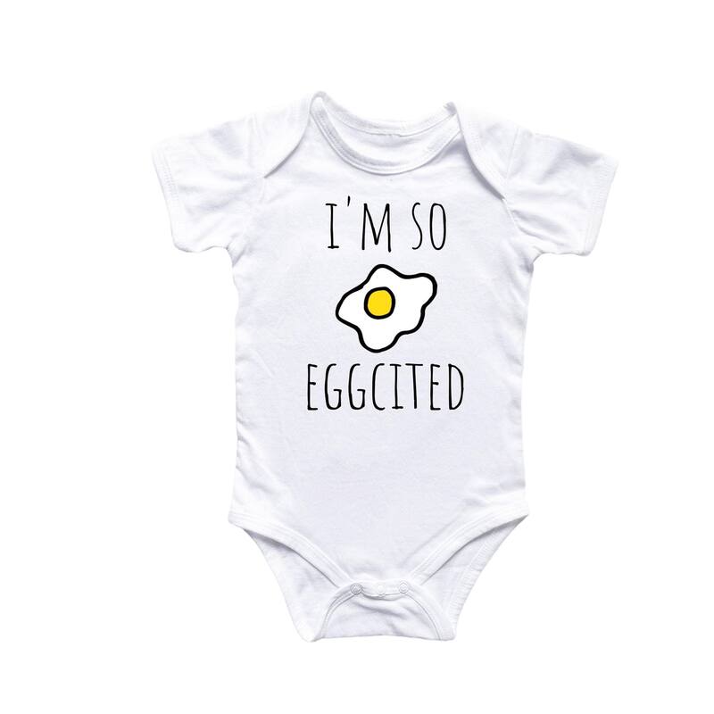 Egg Yolk - Baby Boy Girl Clothes Infant Bodysuit Funny Cute Newborn - Blue - 0-3M