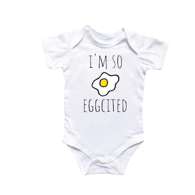 Egg Yolk - Baby Boy Girl Clothes Infant Bodysuit Funny Cute Newborn