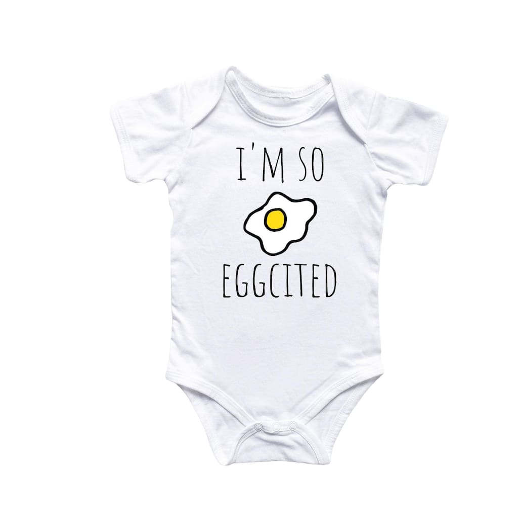 Egg Yolk - Baby Boy Girl Clothes Infant Bodysuit Funny Cute Newborn