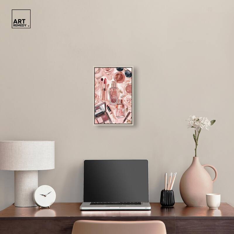 Glam Sparkle Lay Out Canvas by Art Remedy
