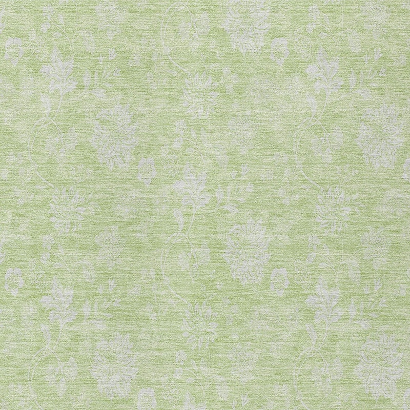 HomeRoots Floral Transitional Rectangle Outdoor Rug