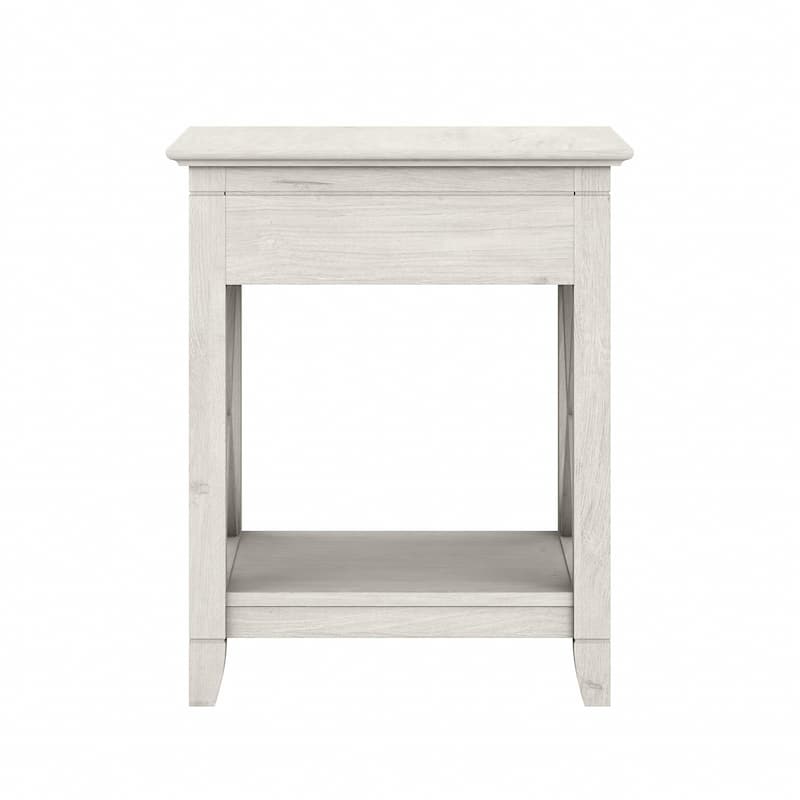 Key West Coastal Box Drawer Nightstand by Bush Furniture