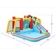 preview thumbnail 2 of 6, 7 In1 Inflatable Slide Water Park Bouncing House Outdoor Soccer - 177"