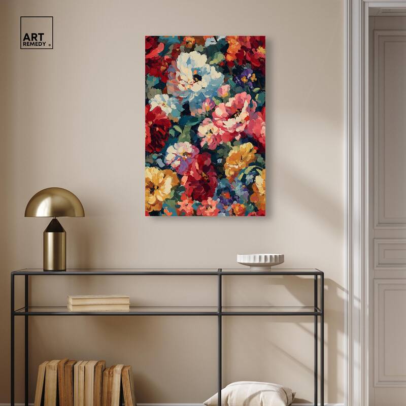 Garden Tapestries I Canvas by Art Remedy, Gallery Wrapped