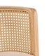 preview thumbnail 14 of 29, Christopher Knight Home - Talia Scandinavian Upholstered Wooden Counter Stool Set - Bar Chairs with Rattan Backrest