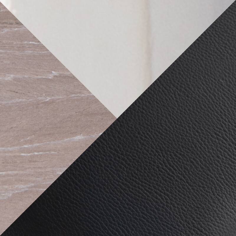 Porch & Den Studded Naldi 26" Fixed-Height Counter Stool with Bent Wood Legs & Round Footrest (Set of 2)