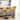 Glitzhome Mid-Century Height Adjustable Faux Leather Swivel Counter Bar Stools