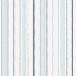 Laura Ashley Heacham Stripe Seaspray Wallpaper