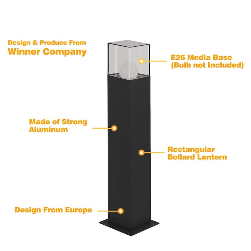 Modern Landscape Path Light (Bulb not Included)