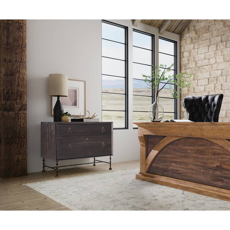 Hooker Furniture 6700-10466-98 Big Sky 38" Wide 2 Drawer Wood Filing