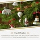 preview thumbnail 2 of 5, Spode Christmas Tree Hot Air Balloon Ornament - 4" H