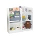 preview thumbnail 5 of 15, Kids Bookshelf and Toy Organizer, 3 Tier Bookshelf for Kids - White