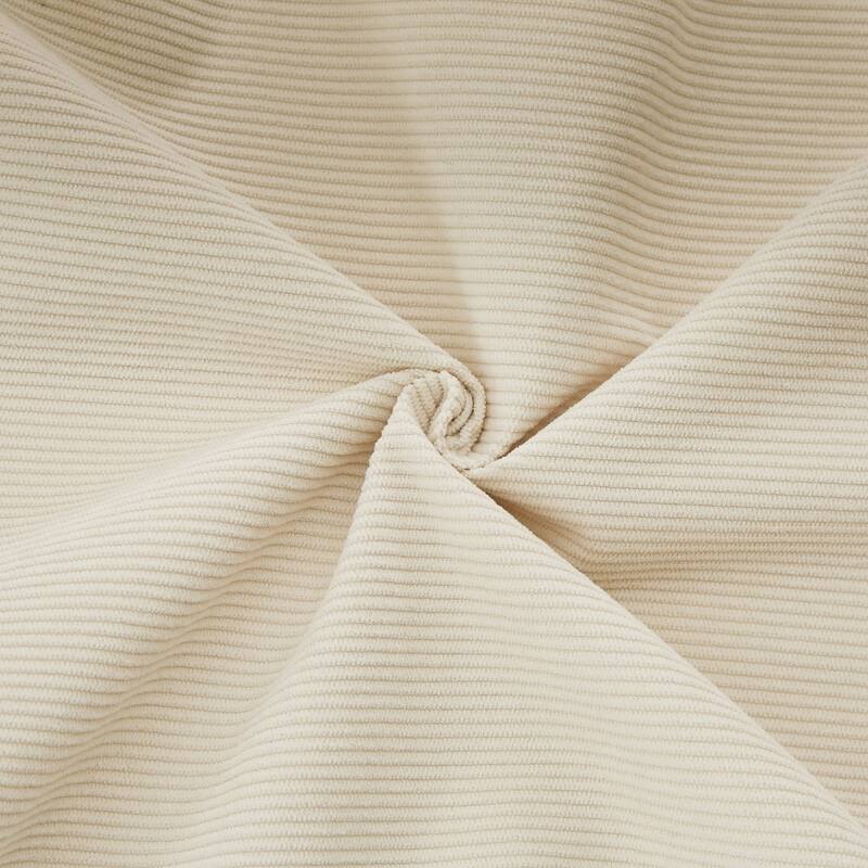 96.46" L-Shaped Corduroy Sectional Sofa, No Assembled Required