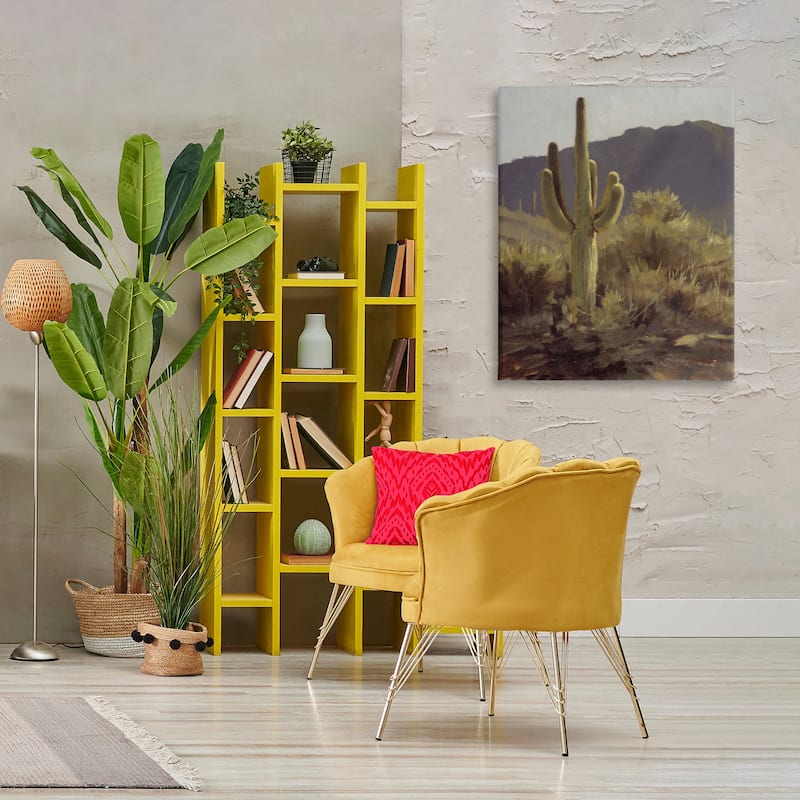 Stupell Bold Cactus Mountain Overlook Canvas Wall Art Design By Paco Young