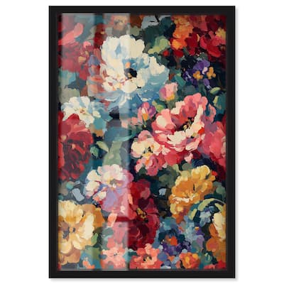 Garden Tapestries I Shadowbox by Art Remedy