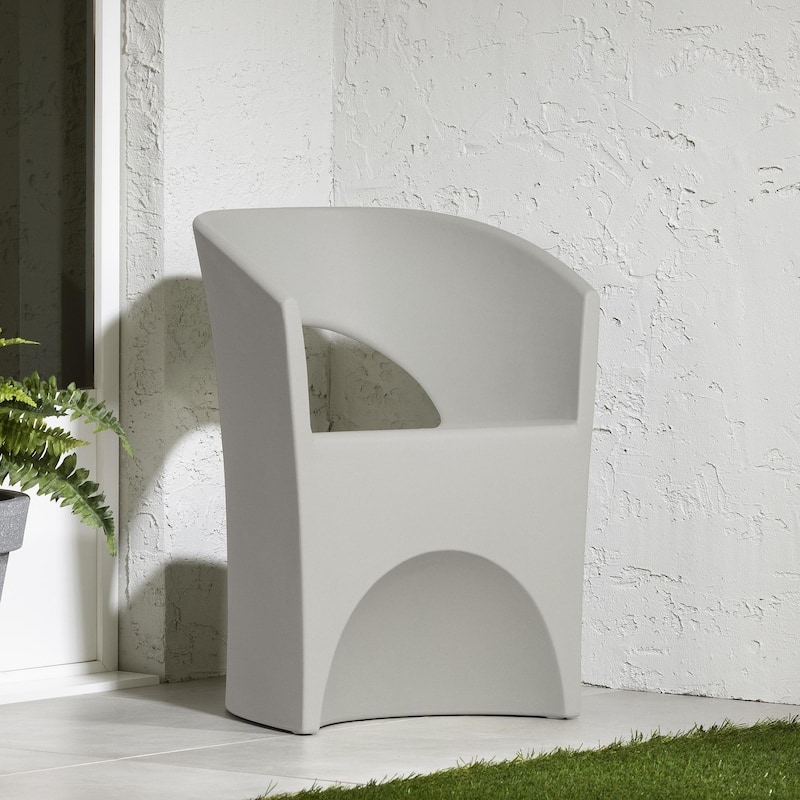 South Shore Dalya Patio Chair - Greige