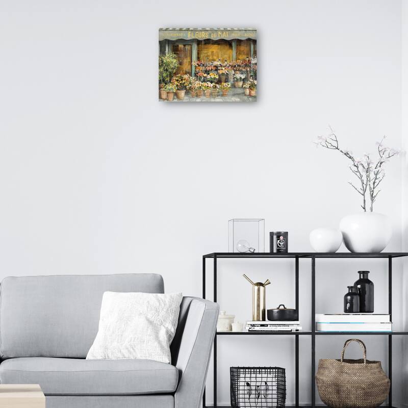Fleurs de Mai By Studio Arts Canvas Art Print