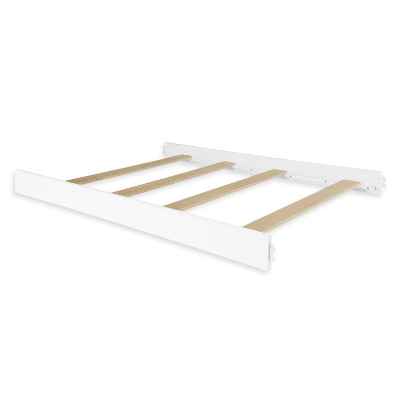 Evolur Convertible Crib Wooden Full Size Bed Rail, Stardust