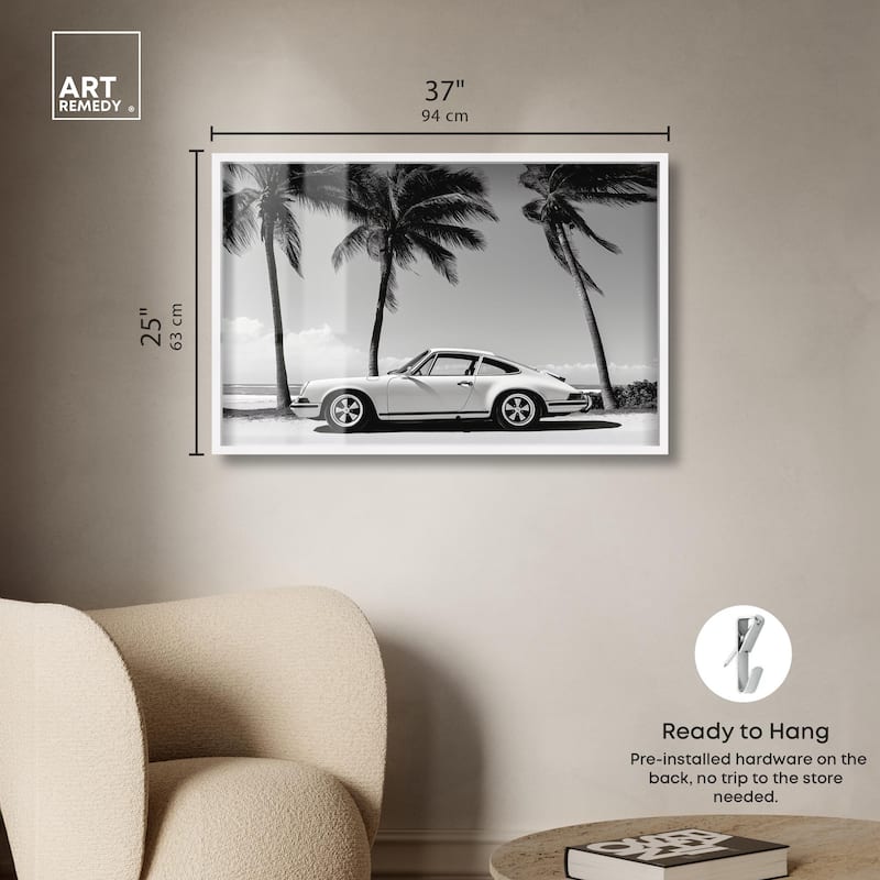Analog Vintage Car Shadowbox by Art Remedy