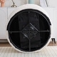 preview thumbnail 49 of 55, Oversized 360 Degreed Swivel Accent Chair Modern Soft Plush Corduroy Round Barrel Chair for Living Room Bedroom with Pillows