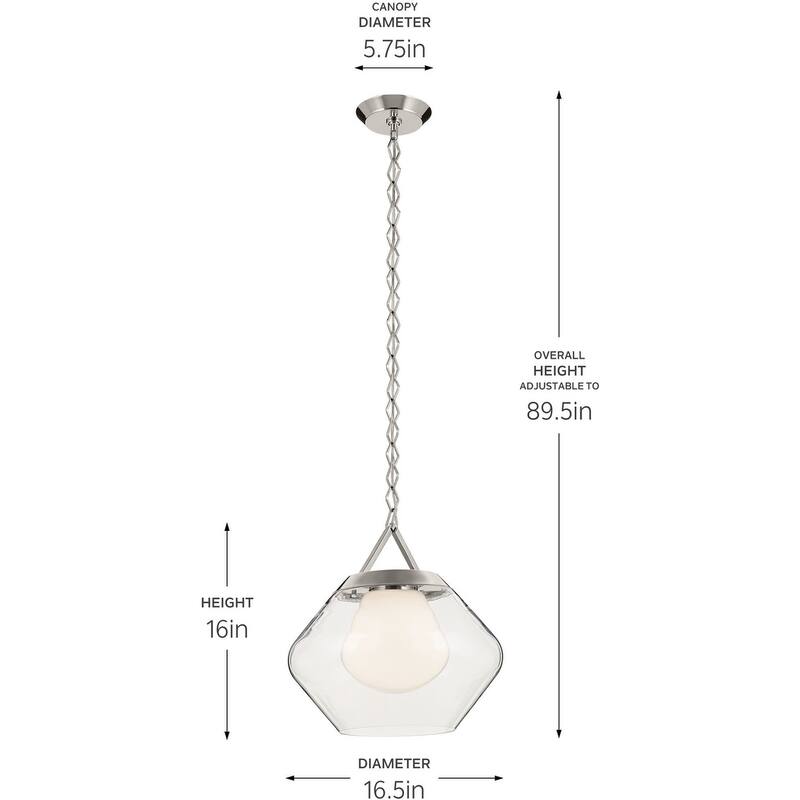 Kichler 52783 Nella 17" Wide Pendant