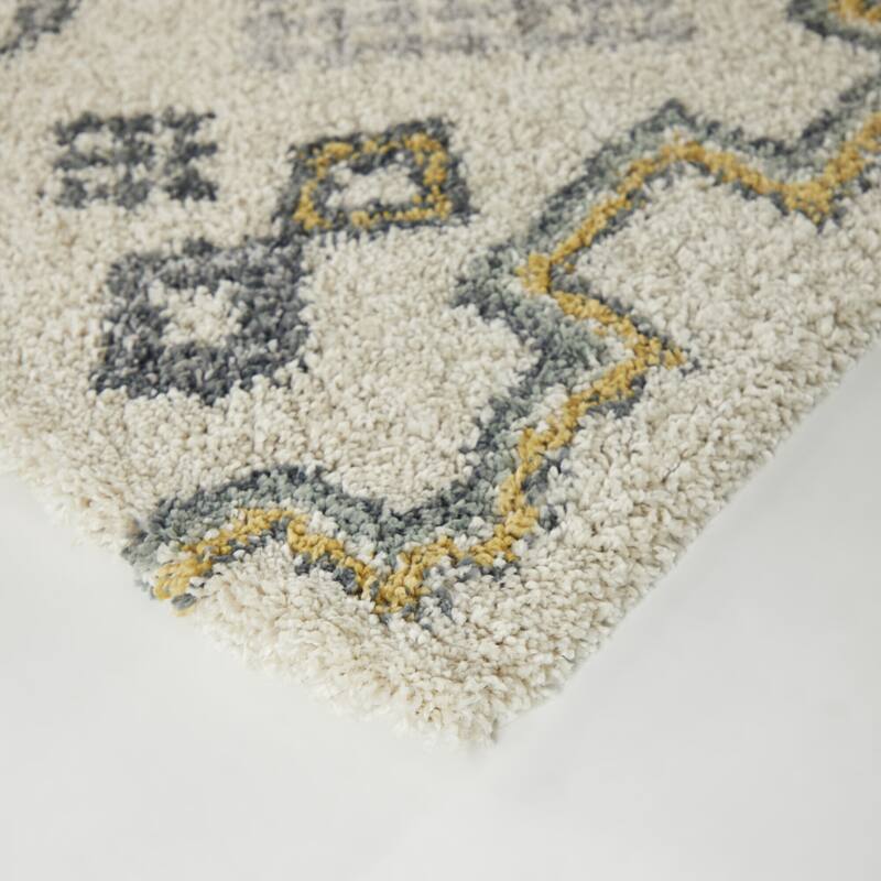 Felipe Southwestern Shag Area Rug