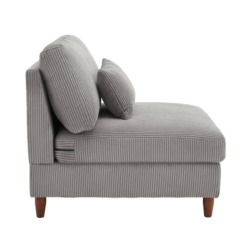 Free Combination Multi-Shaped Corduroy Sofa Modular
