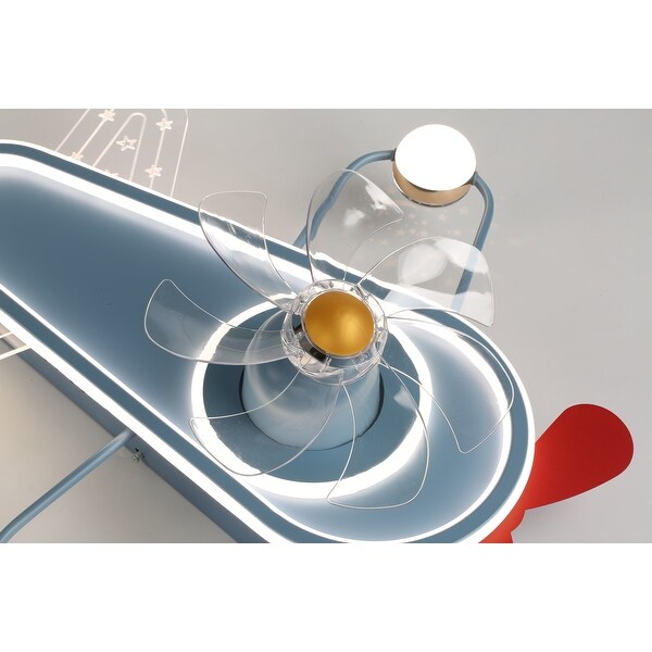♡ FANTASTICS Chichoice Noiseless Ceiling Fan with LED Lights and Remote