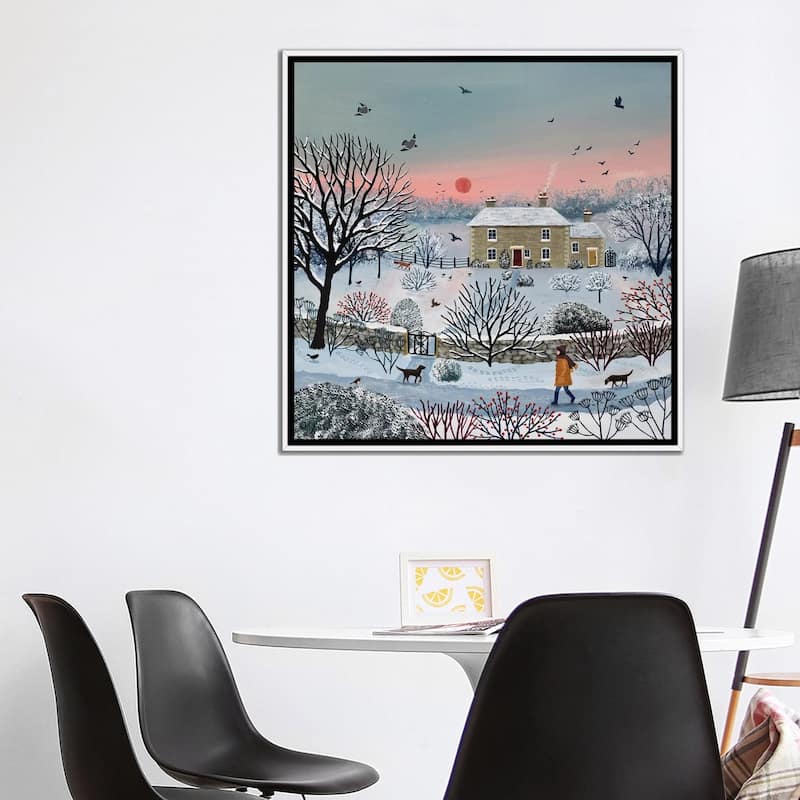 iCanvas "Nearly Home" by Jo Grundy Framed Canvas Print