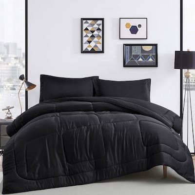 All Season Satin Down Alternative Comforter Set