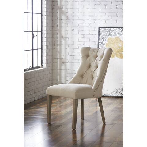 Crossroads Modern Ethan Chair in Sand Dollar (Set of Two)