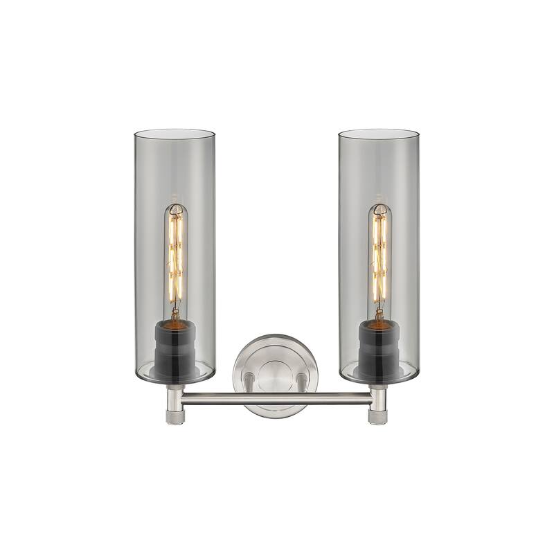 Innovations Lighting Crown Point - 2 Light 12" Wall-Mounted Bath Vanity Light
