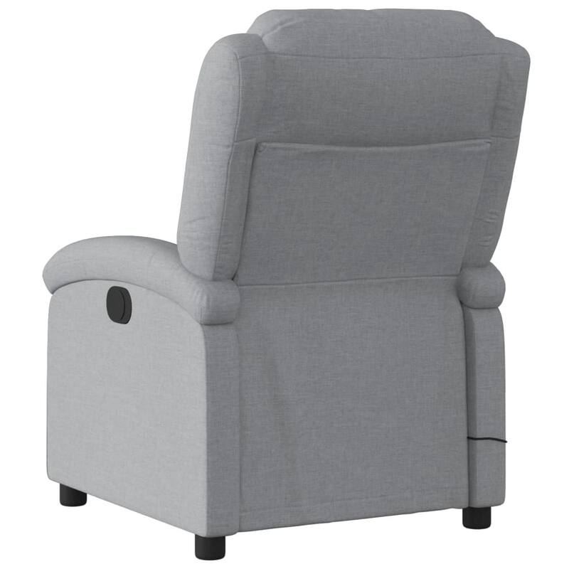 vidaXL Recliner Chair Adjustable Wingback Armchair for Home Theater Fabric