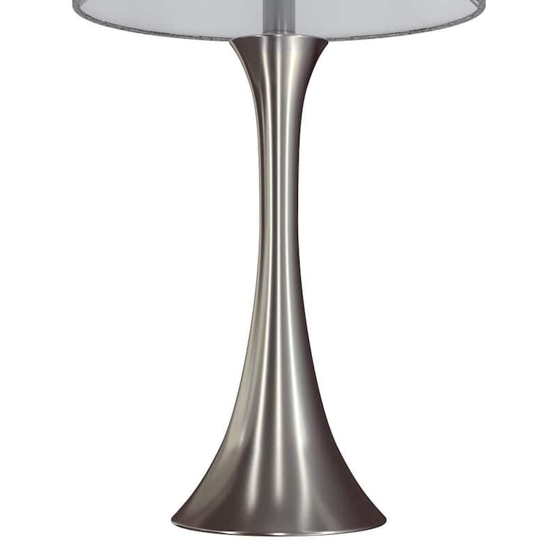 Porch & Den Bakkom 24" Metal Table Lamp (Set of 2)