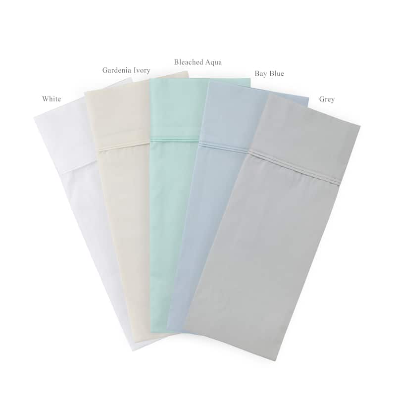 Percale Cotton 300 Thread Count Two-pleat Percale Sheet Sets