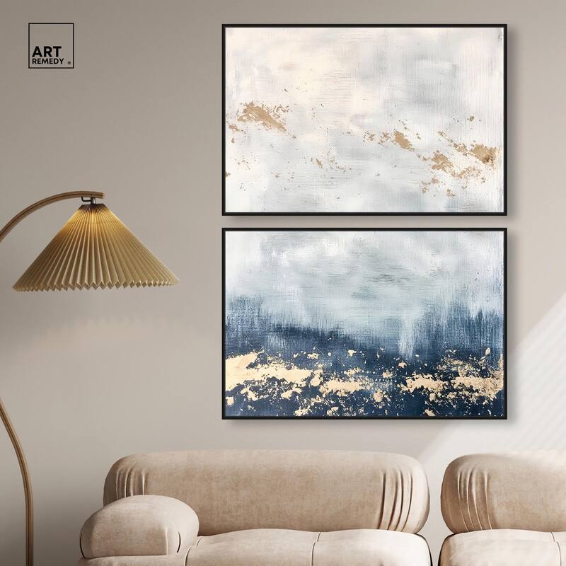 Inner Cosmos II Canvas Set of 2 by Art Remedy